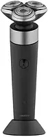 Електробритва Ardesto SHRR-B5WDR, Black, роторна, сухе/вологе гоління, 3 головки, LCD дисплей, технологія Direct Drive,