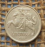 20 центiв 1997 року. Литва, фото 2