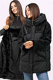 Зимова куртка-дублянка жіноча Mishele 44, 46, 48, 50, 52, 54, фото 4