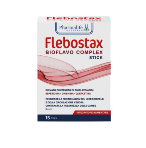 Комплекс для покращення мікроциркуляції крові та лімфи Flebostax, 15 стіків по 4,5 г, фото 1