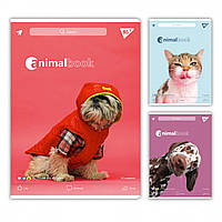 Зошит A4 48арк. кліт. "Animalbook" №682002/Yes/(3)(60)
