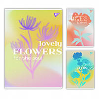 Зошит A4 48арк. кліт. "Lovely flowers" №682012/Yes/(3)(60)