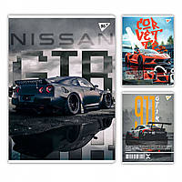 Зошит A4 48арк. кліт. "Sport car" №682000/Yes/(3)(60)