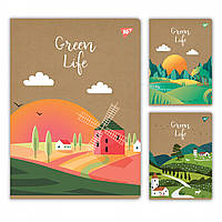 Зошит A4 48арк. кліт. "Green life" №681999/Yes/(3)(60)