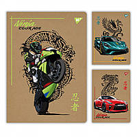 Зошит A4 48арк. кліт. "Ninja courage" №681998/Yes/(3)(60)