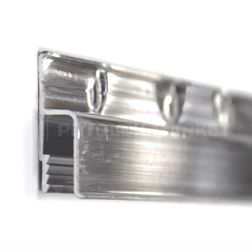 "h" стіновий - 160 г, перфорований. Профіль алюмінієвий для натяжних стель, фото 1