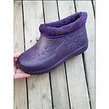 Галоші жіночі Payas коричневі, фото 5