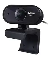 Веб-камера A4Tech PK-825P, Black, 1280x720 / 30 fps, мікрофон, фіксований фокус, кут огляду 70°, USB 2.0