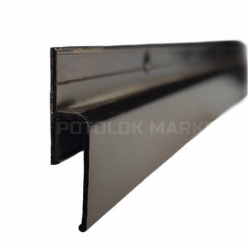 "h" Євро, тіньовий - 145 г., перфорований. Профіль алюмінієвий для натяжних стель