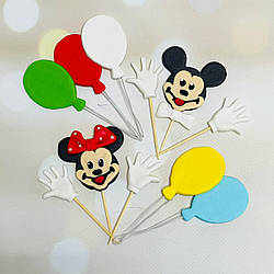 Цукрова прикраса для торта Міккі Маус