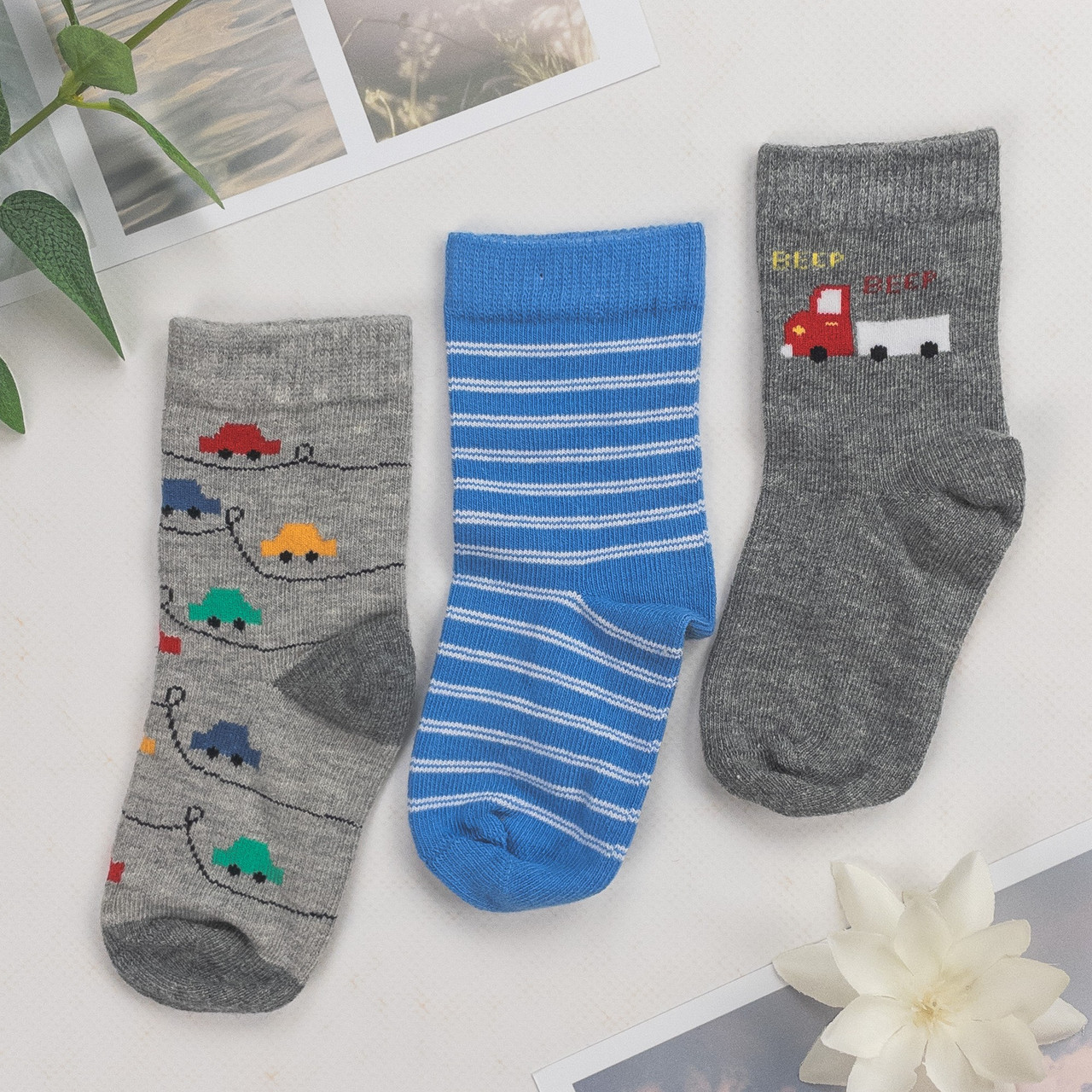 Шкарпетки дитячі BROSS Туреччина (розміри: 13-15, 16-18, 19-21) | 3 шт.