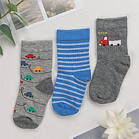 Шкарпетки дитячі BROSS Туреччина (розміри: 13-15, 16-18, 19-21) | 3 шт.