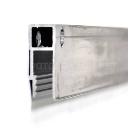 "П" стіновий - 175 г., перфорований. Профіль алюмінієвий для натяжних стель, фото 1