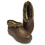 Галоші жіночі Payas коричневі, фото 4