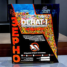 Родентицид від щурів та мишей DERAT (Дерат) зерно Зооветпром, 200 г