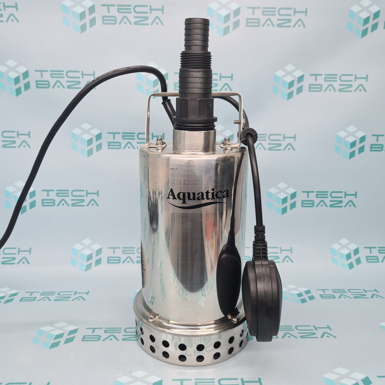 Насос дренажний садовий 0.75 кВт Hmax 8м Qmax 180 л/хв (частот. до 5 мм, неірж) AQUATICA (773055)