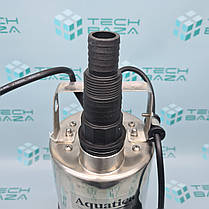 Насос дренажний садовий 0.75 кВт Hmax 8м Qmax 180 л/хв (частот. до 5 мм, неірж) AQUATICA (773055), фото 4