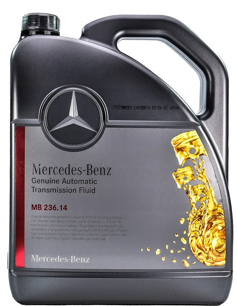 Mercedes original ATF MB 236.14 для 5 і 7 ступінчастих АКПП MB A 001 989 68 03 Масло трансмісійне, фото 1