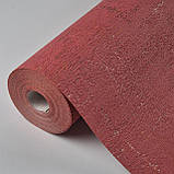 Шпалери вінілові на флізеліні 0.53 × 10.05 м Marburg 6703-50, червоні — для акцентної стіни, вітальні, кабінету, фото 3