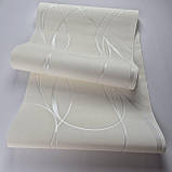 Шпалери вінілові на флізеліні 0.53 × 10.05 м Marburg 74916, бежеві — для спальні, вітальні, коридору, фото 3