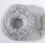 Вулична світлодіодна гірлянда 30 м великі каплі роси 300Led Холодний білий колір, фото 2