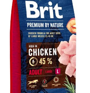 Brit Premium Adult L 800г корм для собак великих порід
