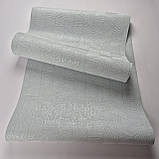 Шпалери вінілові на флізеліні 0.53 × 10.05 м Marburg 6621-40, сірі — для спальні, вітальні, офісу, фото 4