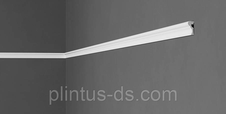 Дюрополімерний молдинг стіновий BW-03, 25х13х2400