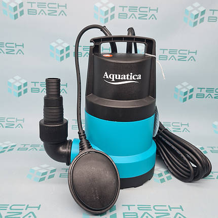 Насос дренажний садовий 0.45 кВт Hmax 8 м Qmax 150 л/хв (частот. до 5 мм) AQUATICA (773123), фото 1