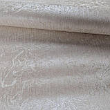 Шпалери вінілові на флізеліні 0.53 × 10.05 м Marburg 74915, бежеві — для спальні, вітальні, коридору, фото 6