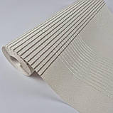 Шпалери вінілові на флізеліні 0.53 × 10.05 м Marburg 6615-10, бежеві — для спальні, вітальні, коридору, фото 5