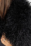 Пуховик з хутром лами Mishele 44, 46, 48, 50, 52, 54, фото 7