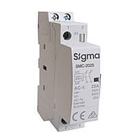 Модульний контактор 2 полюси, 25 А, 2NО