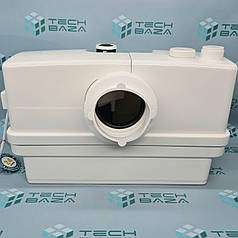 Станція каналізаційна 0.6кВт Hmax 8.5м Qmax 110л/хв 3 входу + фронтальний вхід 90мм LEO 3.0 WC601A (776914)