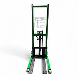 Штабелер 1 т Helper HP - 1026 гідравлічний штабелер для транспортування, фото 4