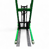 Штабелер 1 т Helper HP - 1026 гідравлічний штабелер для транспортування, фото 5