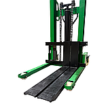 Штабелер 1 т Helper HP - 1026 гідравлічний штабелер для транспортування, фото 6