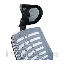 Крісло Richman Бласт Хром M-1 (Tilt) Сітка чорна + сіра, фото 4