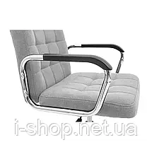 Крісло Richman Брукс Хром Піастра Сірий, фото 5