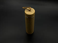 Термопляшка для сублімації зі шнурком бамбукова 750мл.