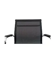 Крісло Richman Кельн ЛБ Хром DT (Deep Tilt) Сітка чорна, фото 4