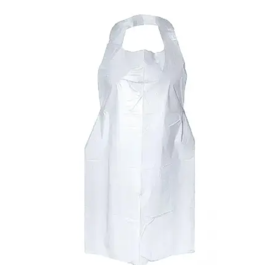 Фартух перукаря одноразовий п/е 50 шт., фото 1