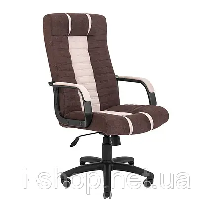 Крісло Richman Атлант Пластик Річ M-1 (Tilt) Місті Шоколад + Бежевий, фото 1