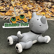 Інтерактивна Собачка на радіокеруванні “Hasky ” сірий | Собака на пульті керування | Песик-робот на радіоуправлінні, фото 3