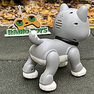Інтерактивна Собачка на радіокеруванні “Hasky ” сірий | Собака на пульті керування | Песик-робот на радіоуправлінні, фото 5