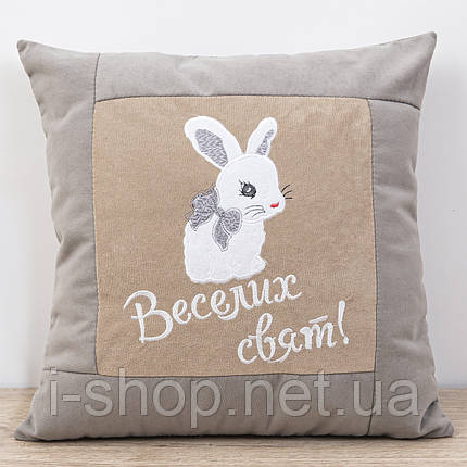 Подушка Richman 40*40 святковий кролик, фото 1