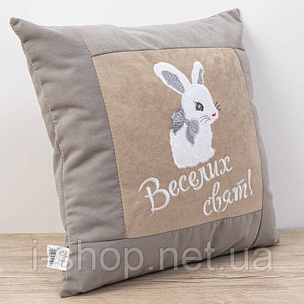 Подушка Richman 40*40 святковий кролик, фото 2