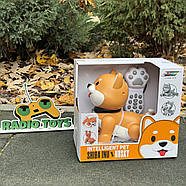 Інтерактивна Собачка на радіокеруванні “Hasky ” руда | Собака на пульті керування | Песик-робот на радіоуправлінні, фото 8