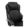 Крісло Richman Преміо Пластик Річ Synchro Шкіра Спліт Чорна, фото 6