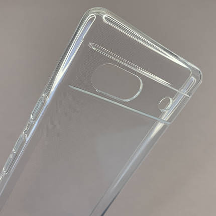 Чохол для Google Pixel 7А силіконовий чохол на телефон гугл піксель 7а прозорий nsp, фото 2